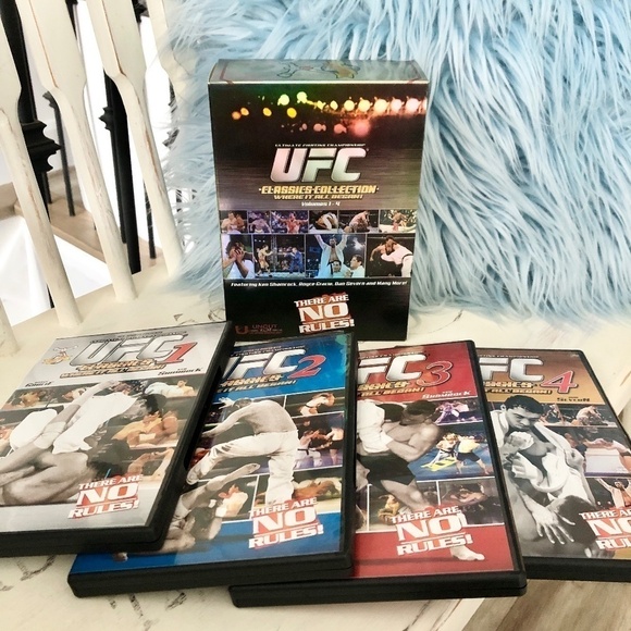 UFC, 1994, Classic Collection, Vol 1-4 DVD, No Rules, Uncut, With Royce Gracie - Picture 10 of 16